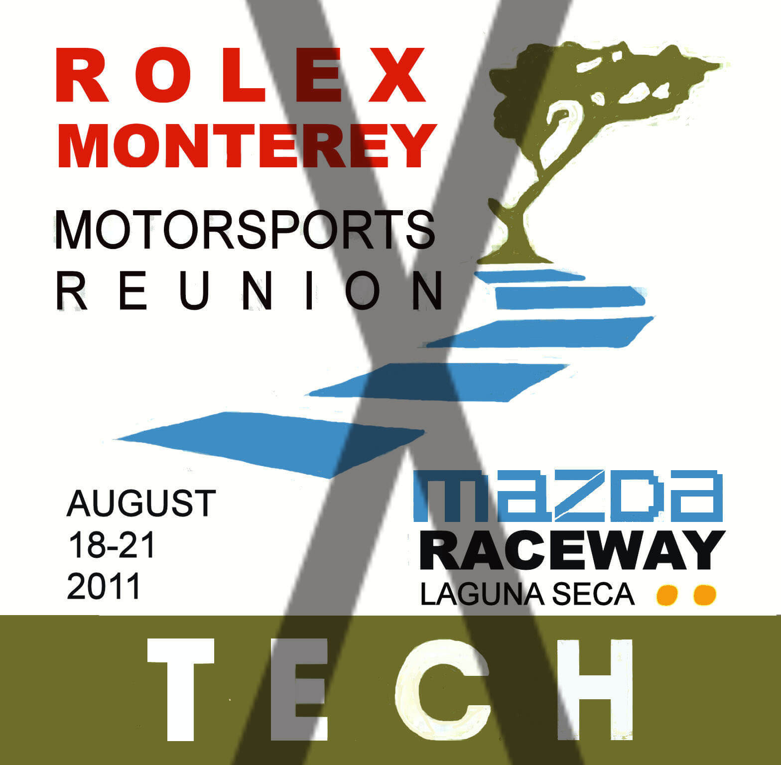 (image for) Montery 2011 Rolex Mazda sticker